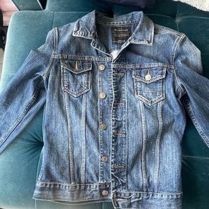 AllSaints jean jacket women’s size medium